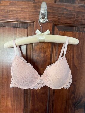 Lace Light Pink T-shirt Bra - Women's Intimates